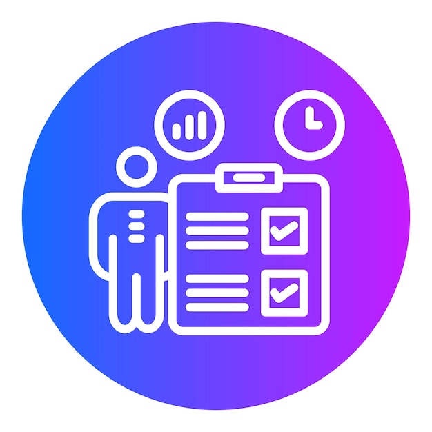 Illustratie van de verantwoordelijkheidsvector