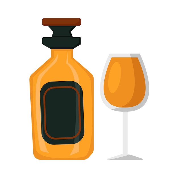 Vector illustratie van drank