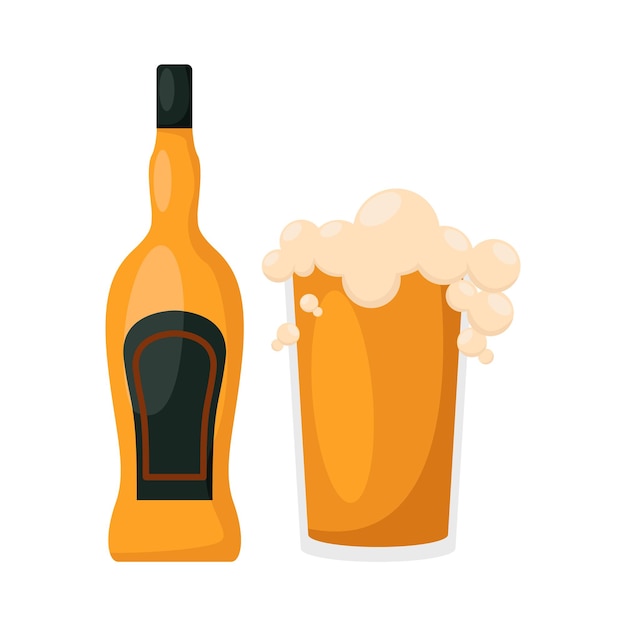 Vector illustratie van drank