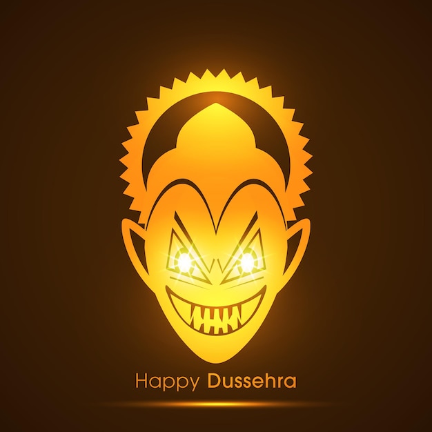 Illustratie van Dussehra voor de viering van het hindoeïstische gemeenschapsfestival