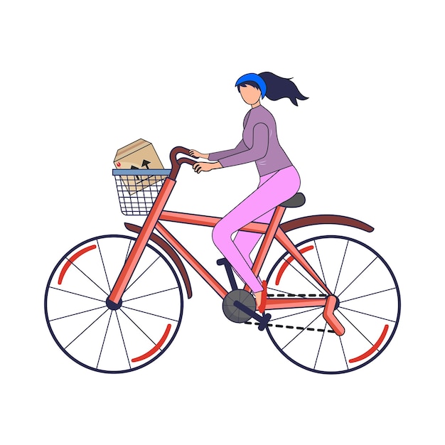 Illustratie van een fiets