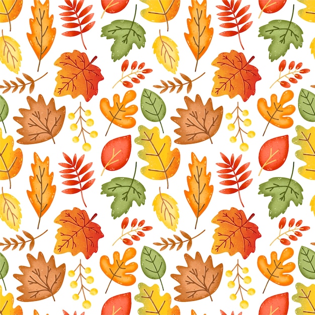 Illustratie van een hleaves van de beeldverhaalherfst.