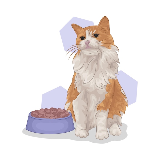 Vector illustratie van een kat