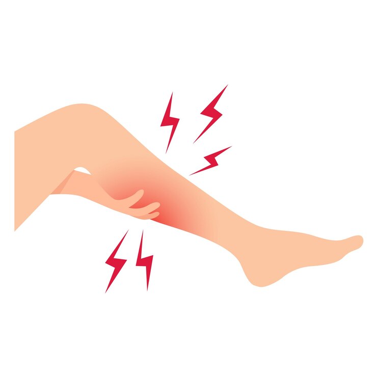 Vector illustratie van een muggenbeten