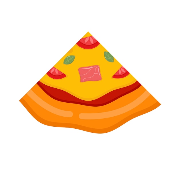 Illustratie van een pizza