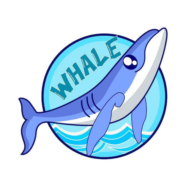 Illustratie van een walvis