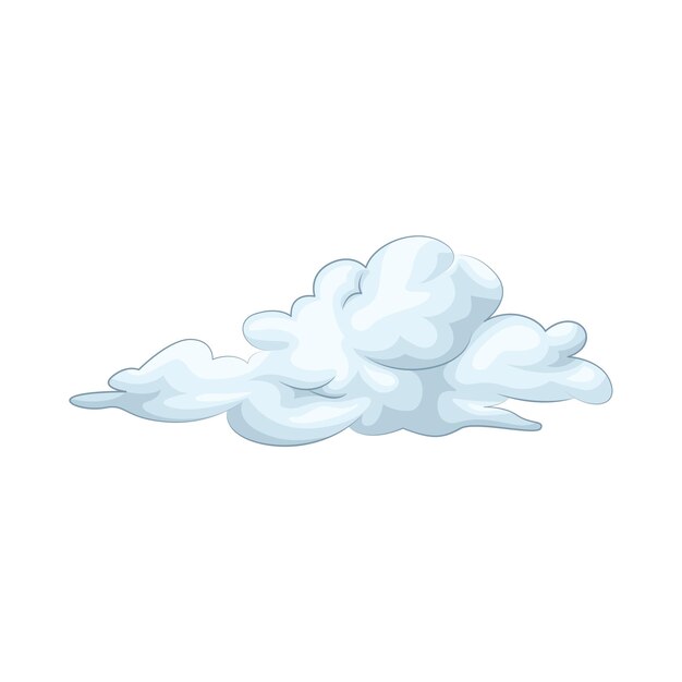 Vector illustratie van een wolk