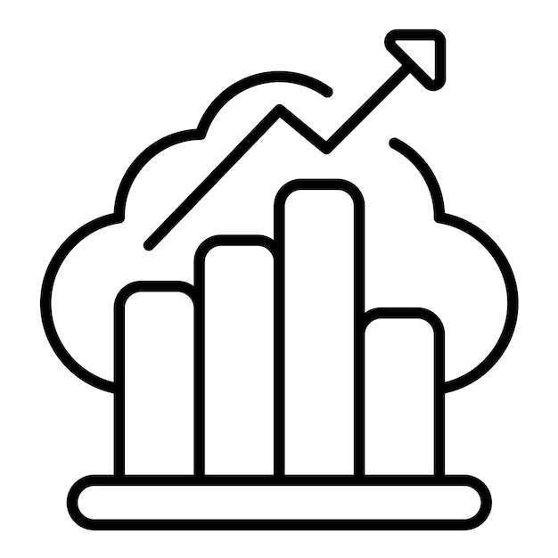 Illustratie van financiële gegevensreeks