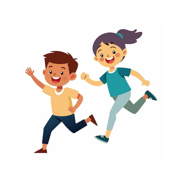 Illustratie van het concept van de activiteit voor kinderen