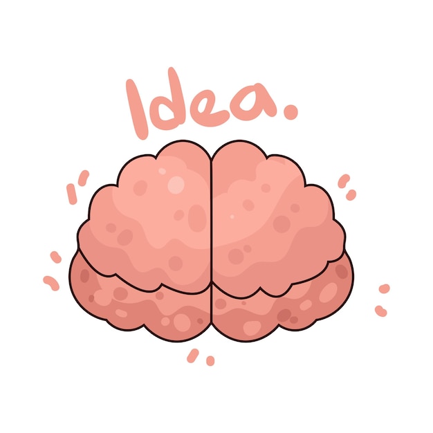 illustratie van het idee