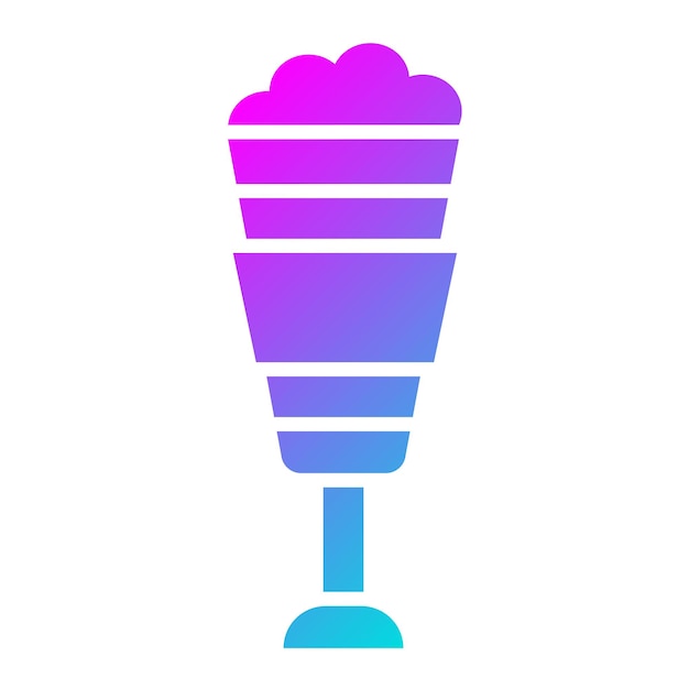 Illustratie van het ontwerp van Latte Vector Icon