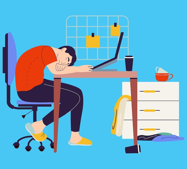 Illustratie van het studentenverblijf