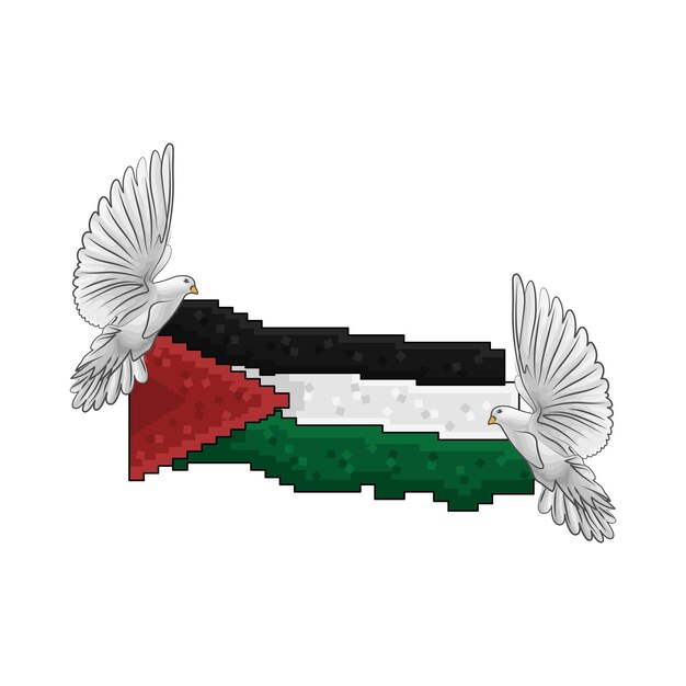 Illustratie van Palestina