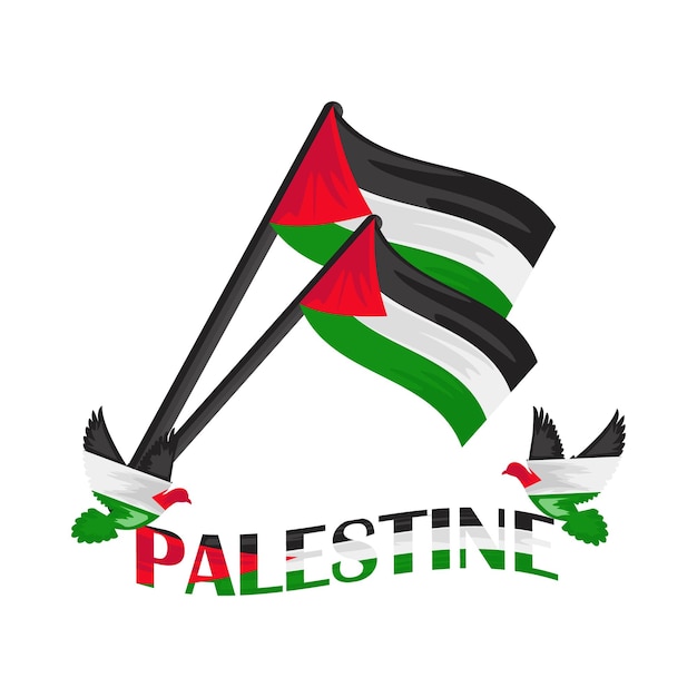 Illustratie van Palestina