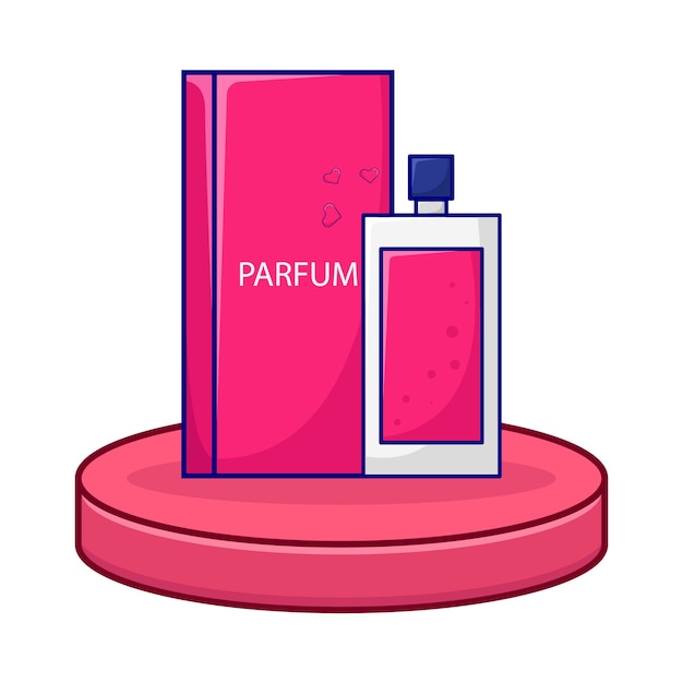 Illustratie van parfum