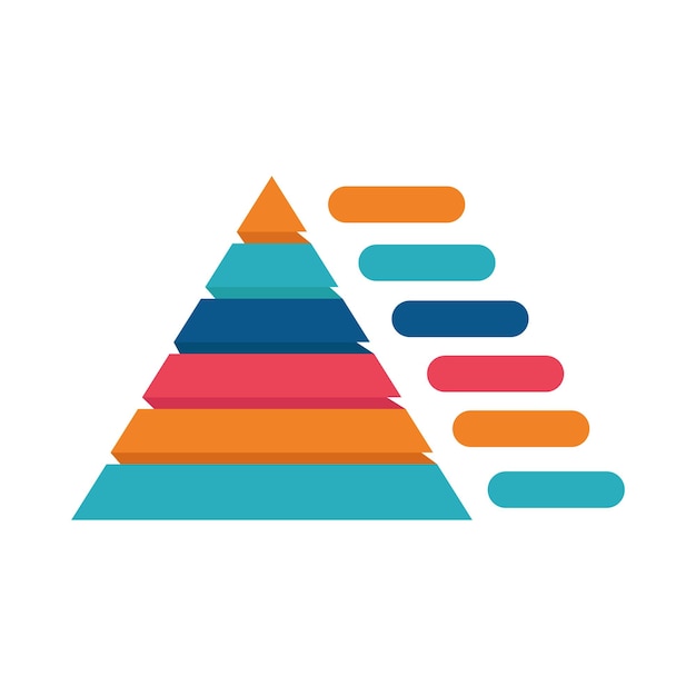 Vector illustratie van piramide