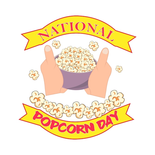 Illustratie van popcorn