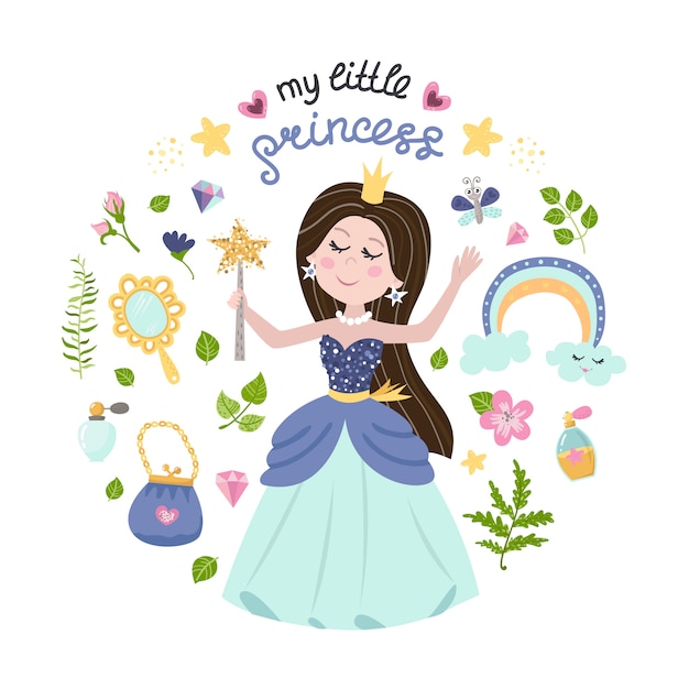 Illustratie van prinses