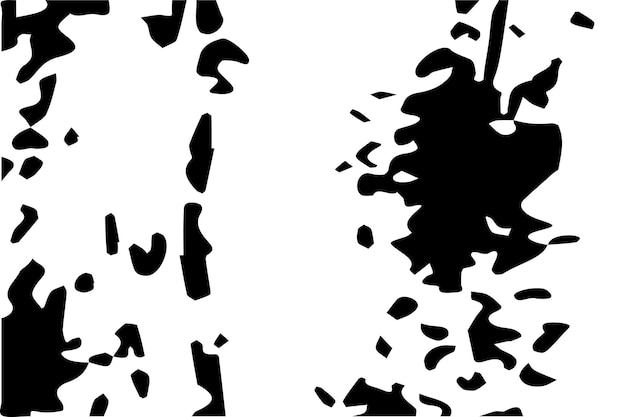 illustratie van ruwe of grunge zwarte textuur op wit voor achtergrond of commercieel gebruik