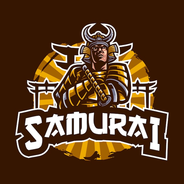 Vector illustratie van samurai