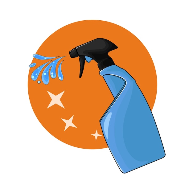 Vector illustratie van spray