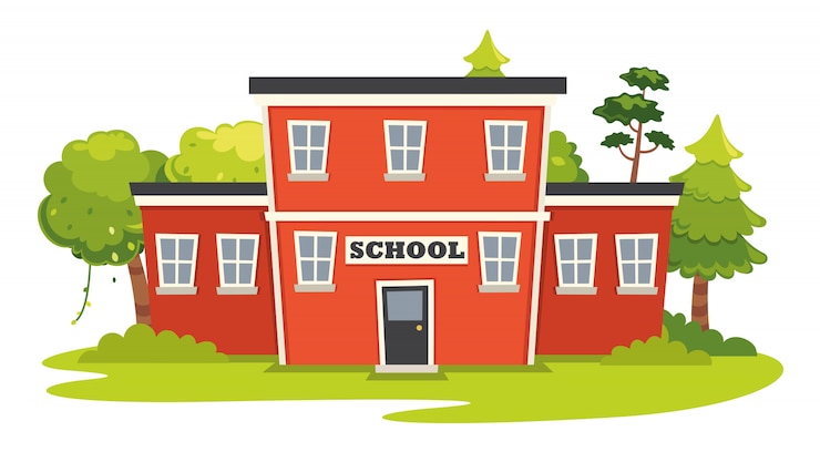 Vector illustratie van vectoren van onderwijselementen