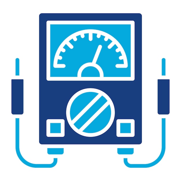 Illustratie van Voltmeter Duotone