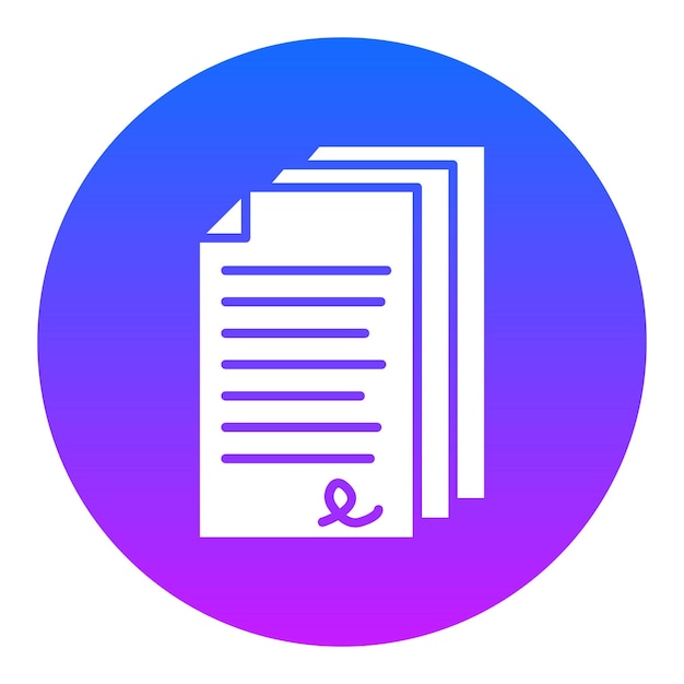 Illustratie Vector Documentatie