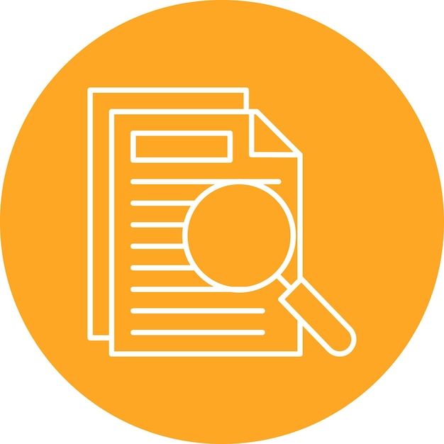 Illustratie Vector Observatie Stijl