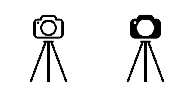 Illustratie Vectorafbeelding van fotografie pictogrammalplaatje