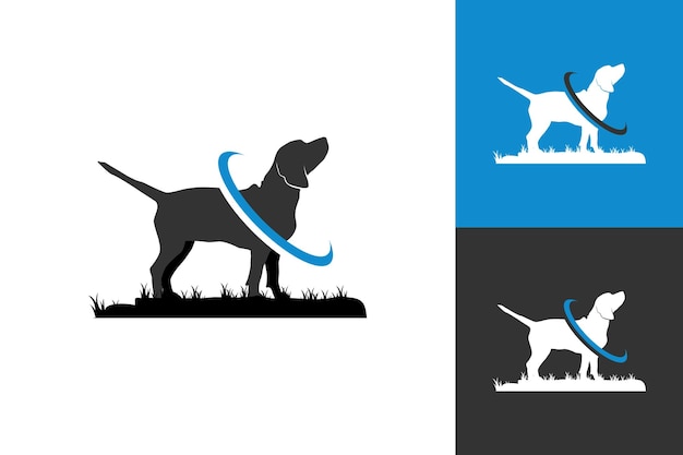 Illustratie Vectorafbeelding van hondenlogo Perfect om te gebruiken voor dierenredding