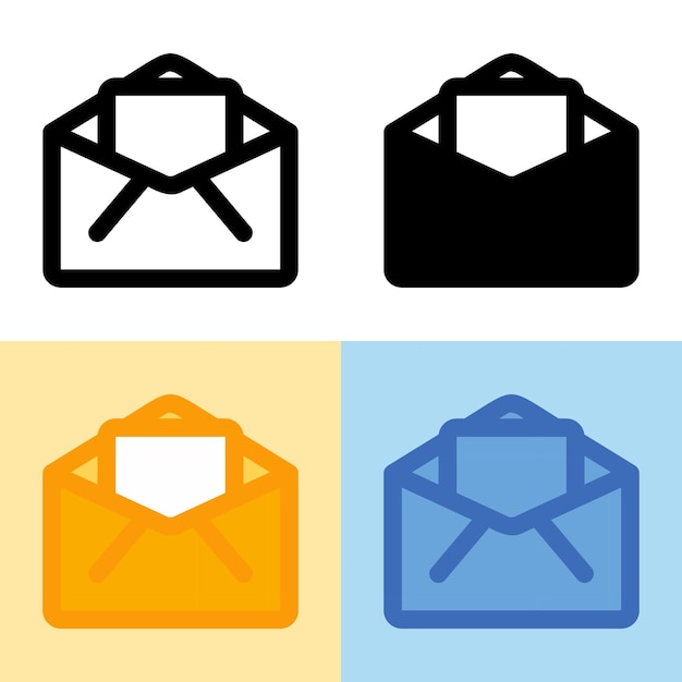 Illustratie vectorafbeelding van Inbox Icon Perfect voor gebruikersinterface nieuwe applicatie enz