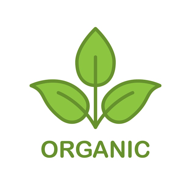 Illustratie Vectorafbeelding van organisch logo ontwerp.