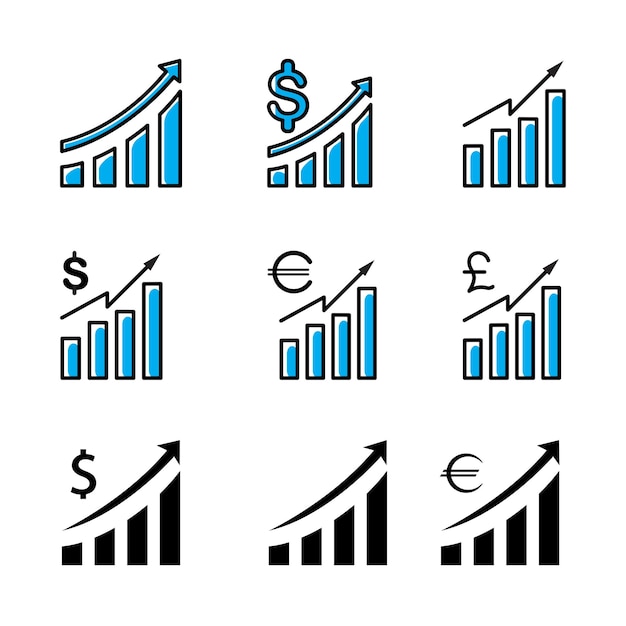 Illustratie Vectorgrafiek van muntpictogram