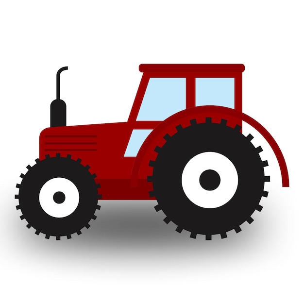 Vector illustratieontwerp voor tractoren