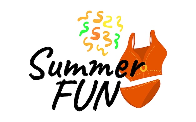 Illustraties van zomerlabels, logo's en tags voor vakantie- en strandplezier