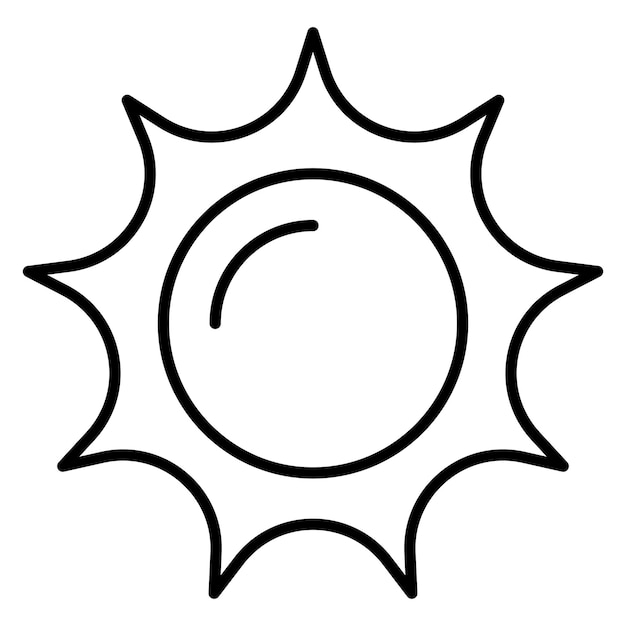 Illustratiestijl voor zonne-vectoren