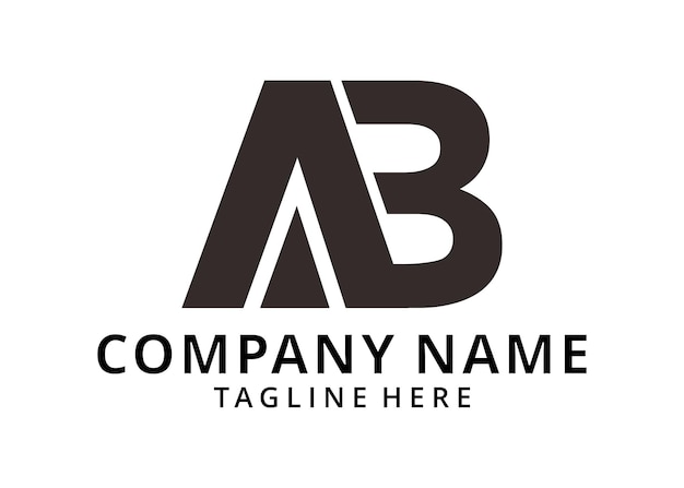 Illustration AB logo for your business