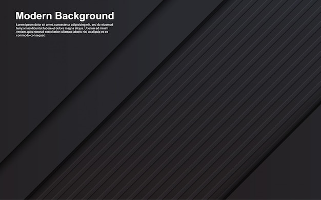 Illustration   of abstract background diagonal black color modern