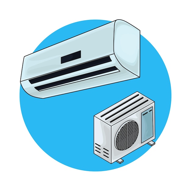 Illustration of air conditioner