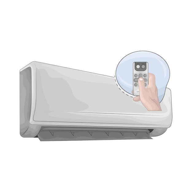 Illustration of air conditioner