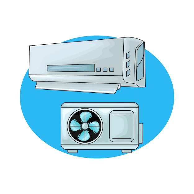 Illustration of air conditioner