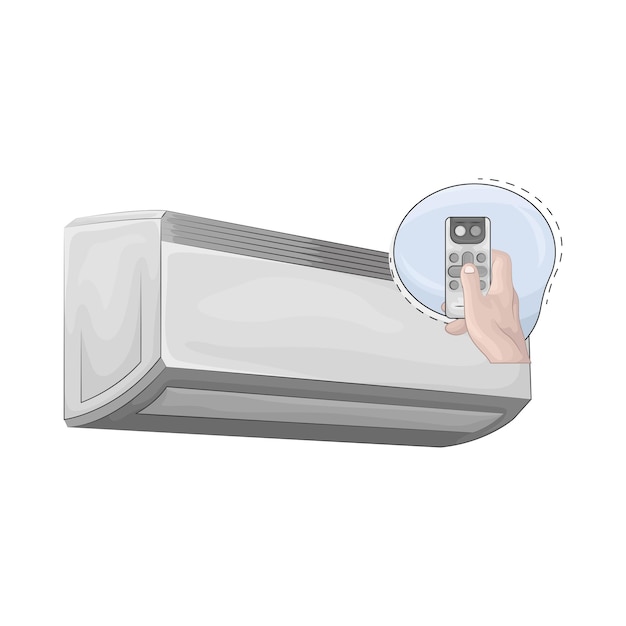 Illustration of air conditioner