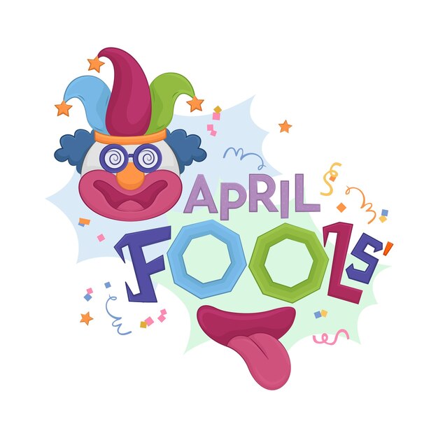 Illustration of april fools