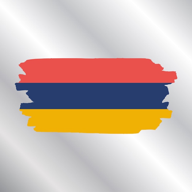 Illustration of Armenia flag Template