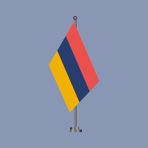 Illustration of Armenia flag Template