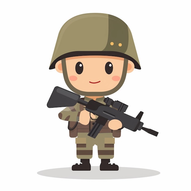 illustration army soldier military vector design background war freedom history force gra