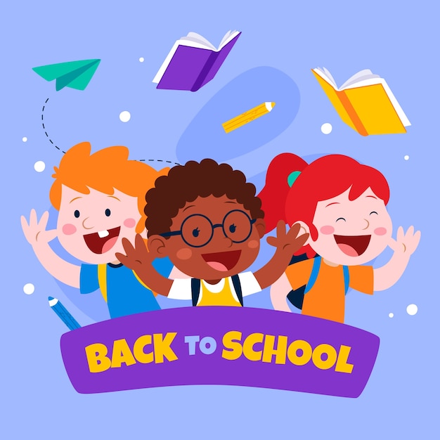 Illustration for back to school season