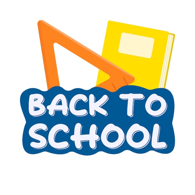 Illustration of back to school