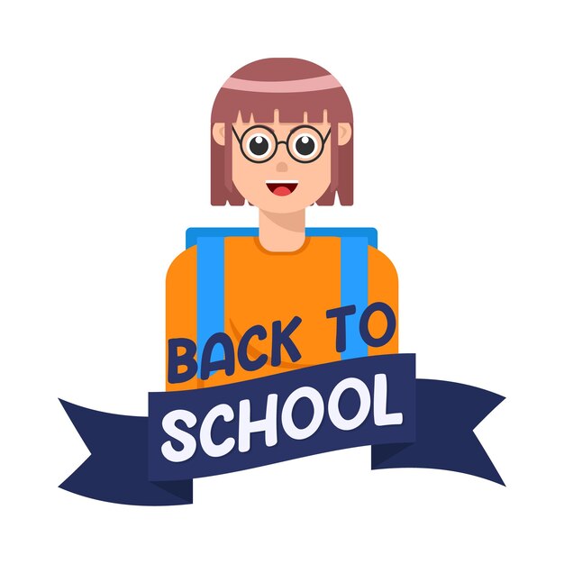 Illustration of back to school